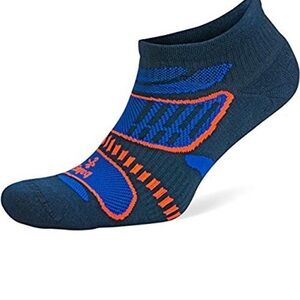 Balega no show Socks in Navy and Orange